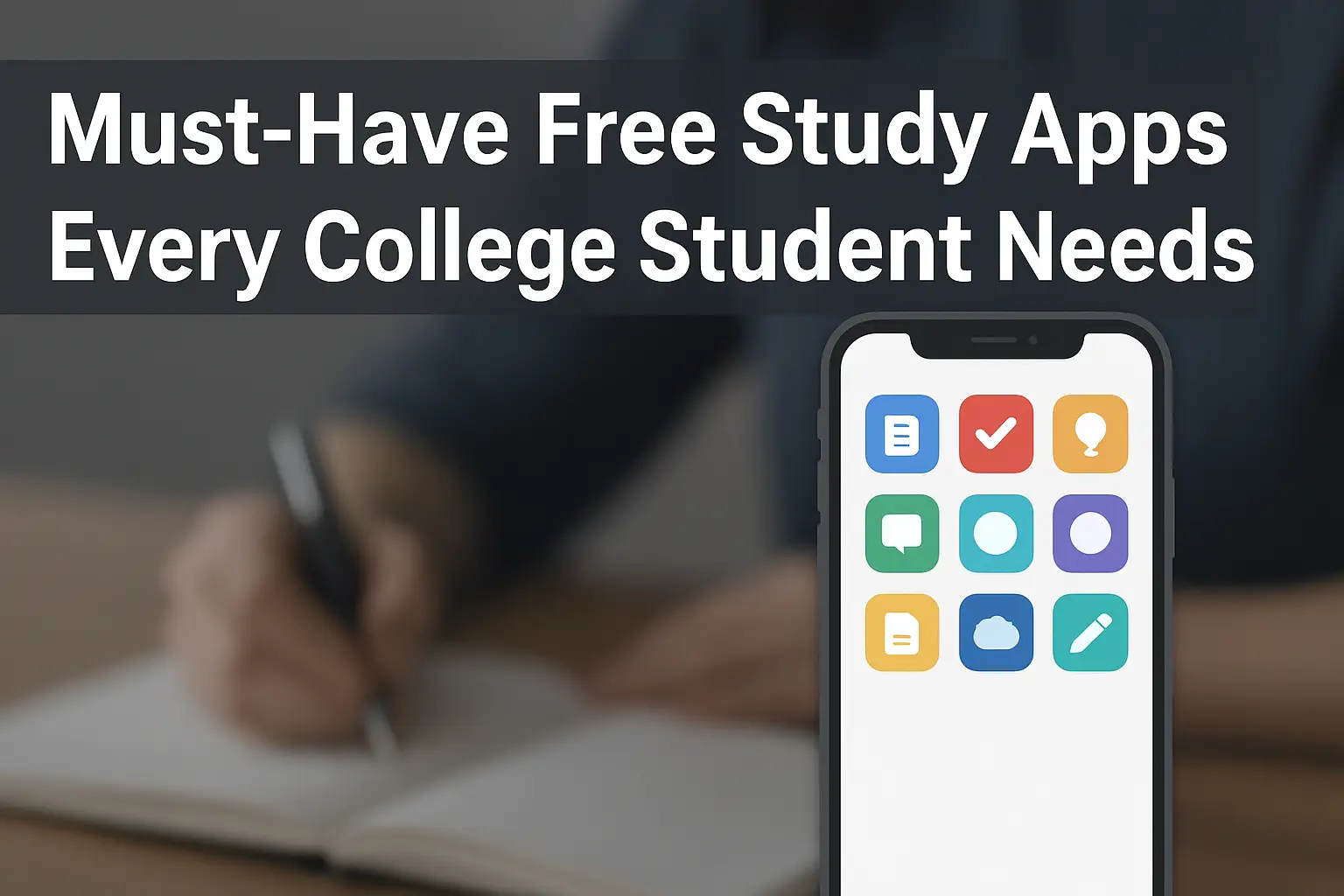 12 Must-Have Free Study Apps Every College Student Needs