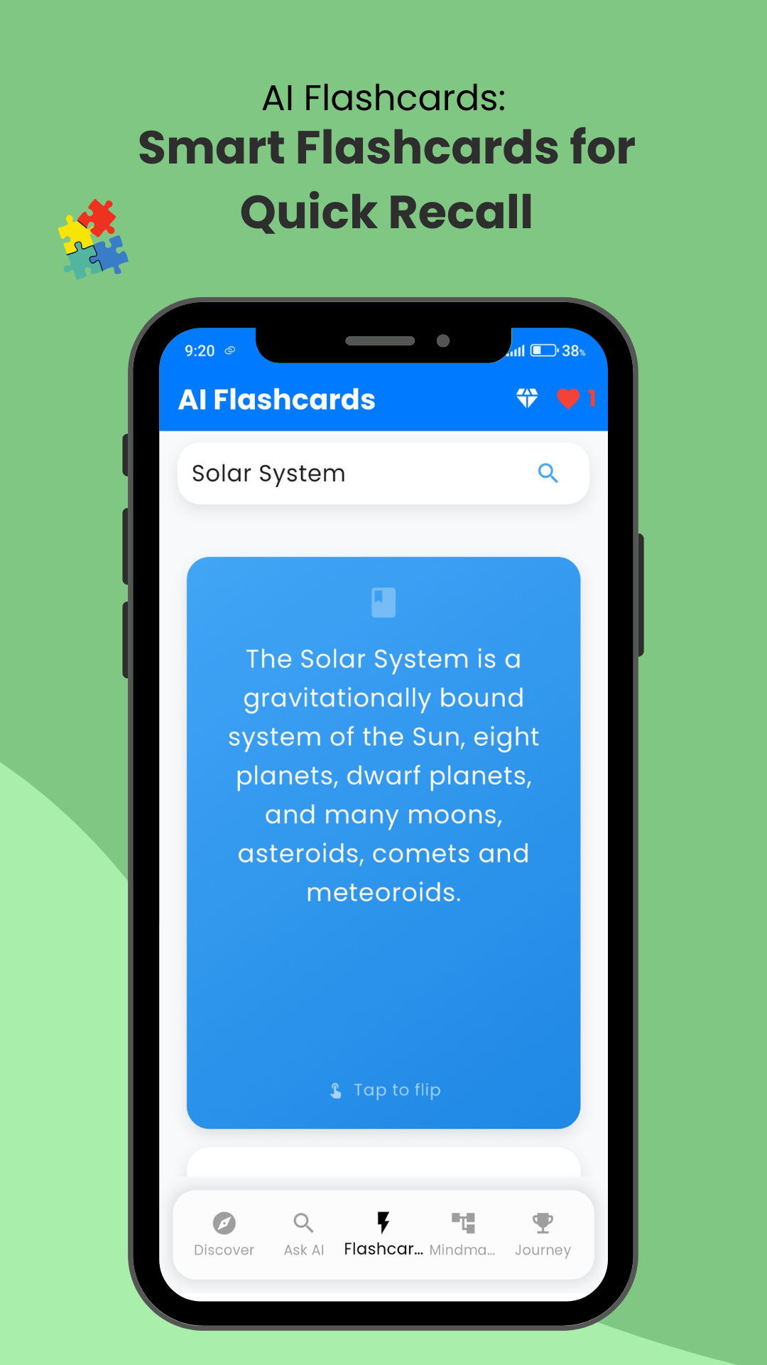 alt AI Flashcard Generator