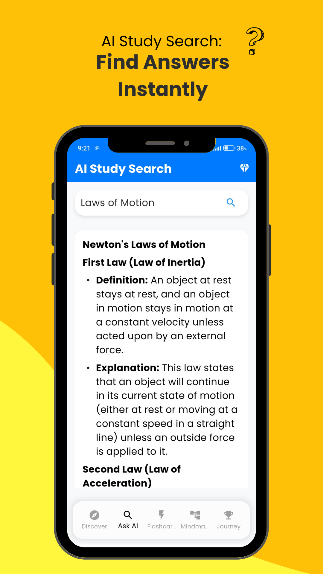 alt AI Study Search
